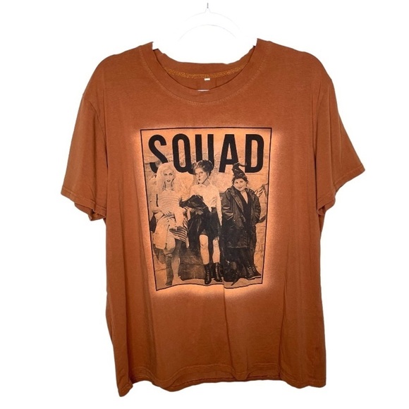 Hocus Pocus The Sanderson Squad Rust Graphic Shirt - Picture 1 of 9